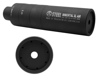 Глушитель STEEL Immortal XL AIR кал. 5,45 для АК12 (на штатное крепление)