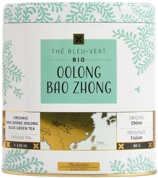 Herbata oolong Terre d'Oc Bio Oolong Bao Zhong 80 g (3700324429149)