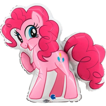 Фольгированный шар Grabo большая фигура My Little Pony Пони Пинки пай 29" 73 см 9291