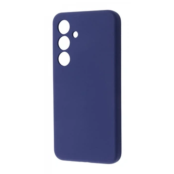 Чехол противоударный силиконовый WAVE Premium Full Silicone Cover для Samsung Galaxy S25 midnight blue
