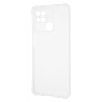 Чохол силіконовий противоударний TPU WXD Силікон 0.8 mm HQ для Xiaomi Redmi 10C transparent