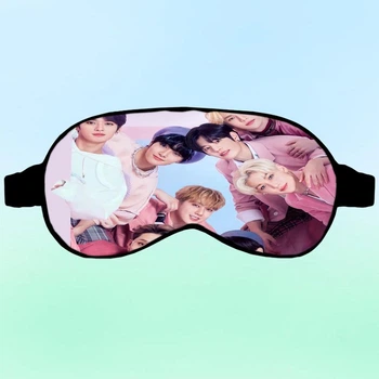 Маска для сна k pop Stray Kids #006 черная