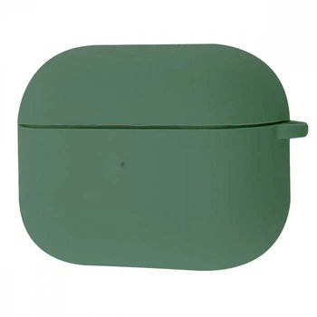 Чехол силиконовый с микрофиброй Wave Silicone Case для Apple AirPods Pro 2 для Appleest green
