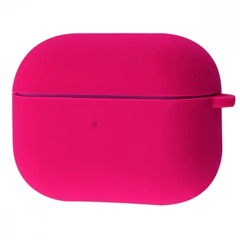 Чехол силиконовый с микрофиброй Wave Premium Silicone Case для Apple AirPods 4 rose red