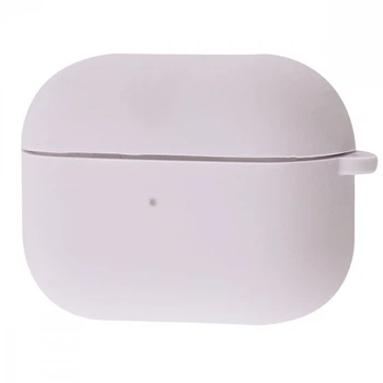 Чехол силиконовый с микрофиброй Wave Silicone Case для Apple AirPods 4 pink sand