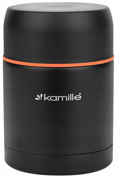 Термос харчовий Kamille КМ-9092A з нержавіючої сталі, 500мл