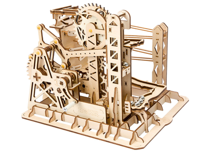 3D Puzzle drewniane Robotime Rokr Tor do wyścigów z kulkami 25.5 x 22.9 x 20.4 cm 219 elementów (6946785178555)