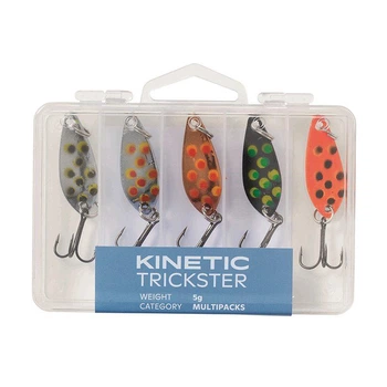 Набор Блесен Kinetic Trickster P&T 5g 5шт (177081) E136-002-163