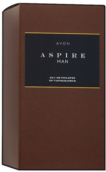 Туалетна вода для чоловіків Avon Aspire 75 мл (5059018158437)