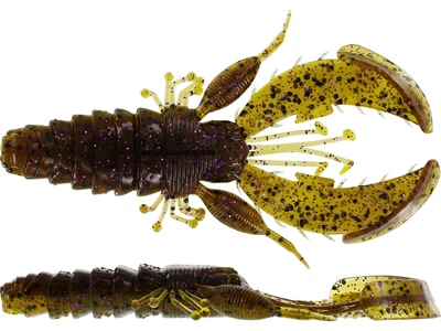 Силикон Westin CreCraw Creaturebait 6,5cm 4g Green Pumpkin Purple (149655) P151-565-003