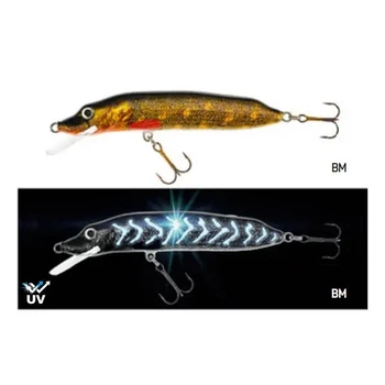 Воблер Jaxon HS Pike UV 14cm цвет BM, вес 21g загл. 1,0-3,0m плав. (124400) VU-PI14FBM
