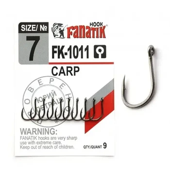 Крючок Fanatik FK-1011 CARP №7 (75205) FK-1011-7