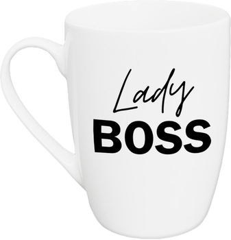 Чашка Kvarta Lady Boss Black в подарочной коробке 360 мл (1798)