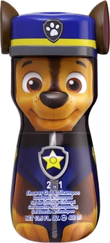 Шампунь-гель Air Val International Paw Patrol Chase 2 в 1 2D 400 мл (8411114063362)