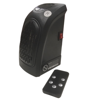 Тепловентилятор с терморегулятором и таймером+пульт HANDY HEATER ART-5846 Электрообогреватель 400 W