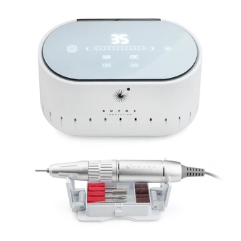 Фрезер для манікюру Bucos Nail Drill X3 PRO WHITE PEARL 65 Ватт, 35 000 об/хв.
