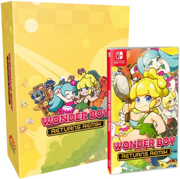 Гра Nintendo Switch Wonder Boy Returns Remix: Collector's Edition (Картридж) (4260650744082)