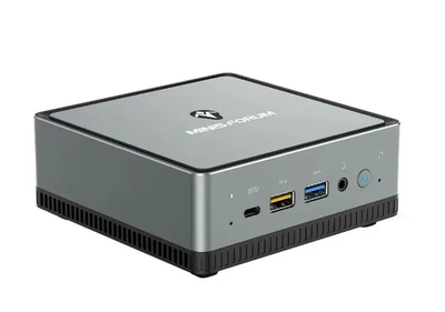 Мини ПК MINIS FORUM UM250 / AMD Embedded V1605B / RAM 16GB / SSD 512GB / HDMI / LAN / Wi-Fi / Bluetooth / Windows 11 / Серый Б/В