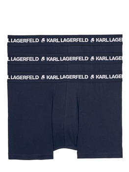 Полубоксеры 3 шт. KARL LAGERFELD Синие M (77464)