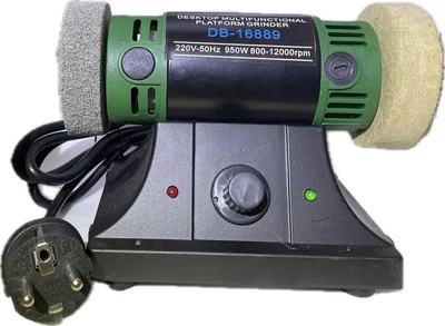 Станок шлифовальный, шлифмотор DB-16889 950Вт 220В 12000 оборотов 9266 Green