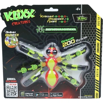 Вогняна мураха Zing Klixx Creaturez Fidget