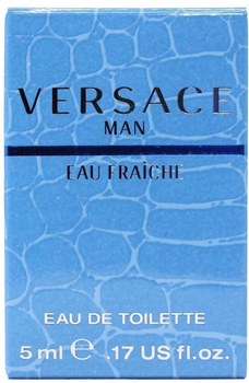 Мініатюра Туалетна вода для чоловіків Versace Eau Fraiche 5 мл (8011003872657)