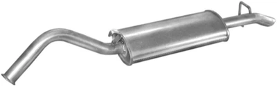 Глушник POLMO Audi 100 83-90/200 83-84 1.8/2.0 алюмінізована сталь (01.10)