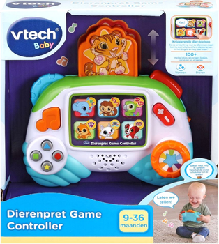 Zabawka interaktywna VTech Kontroler do gier Zwierzątka (3417766091239)