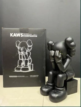 KAWS COMPANION (PASSING THROUGH) ブラック Kaws Companion Passing Through Фигурка (Черный) 28 см – купить