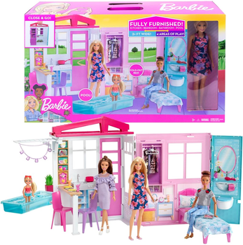 Набір Barbie Будинок з обладнанням + Лялька (887961690781)