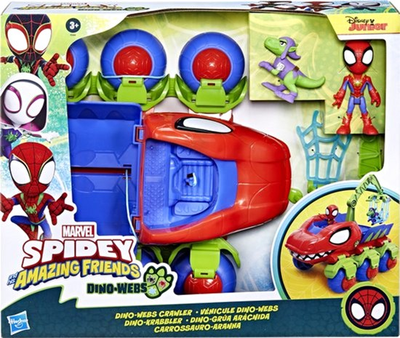 Транспорт Hasbro Marvel Spidey та його друзі Dino Webs Crawler (5010996234810)