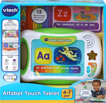 Interaktywna tablica edukacyjna VTech Alphabet Touch Tablet (3417766168238)