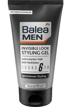 Гель для укладки волос Balea Men Invisible Look Styling Gel Flex-6 150мл 4058172737916