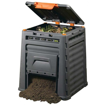 Компостер садовый пластиковый Keter ECO 320 л (17181157) Черный
