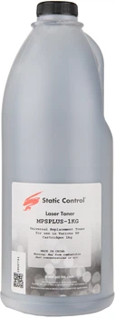 Тонер Static Control HP универсальный 1 кг Black (MPSPLUS-1KG)