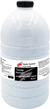 Тонер Static Control Kyocera TK-140 универсальный 1 кг Black (фасованный) (KYTK140UNIV-1KG-P)