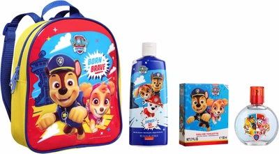 Набір в рюкзачку Air Val International Paw Patrol Щенячий патруль Туалетна вода 50 мл + Гель для душу 300 мл (8411114093376) 