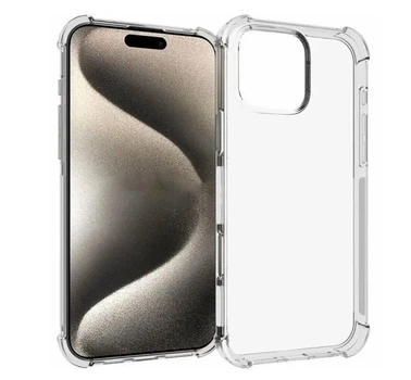 Противоударный прозрачный чехол для Apple iPhone 16 Pro
