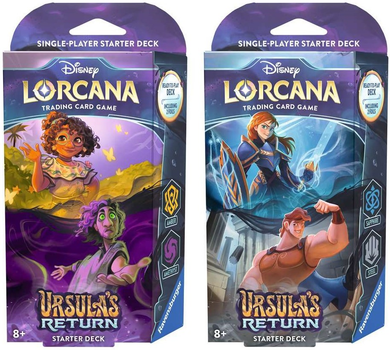 Zestaw kart Ravensburger Disney Lorcana Booster Set Ursula's Return Set 4 8 szt. (4050368983275)