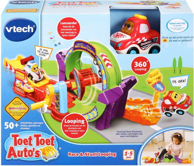 Ігровий набір VTech Toet Toet Car Гонки та трюки з петлею (3417765349232)