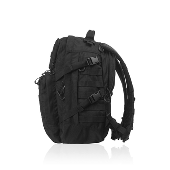 Тактический рюкзак RANGER на 40 л. Черный. CORDURA 1000