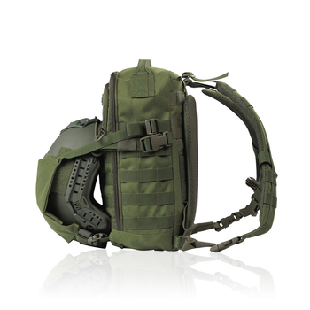 Тактический рюкзак DM20 на 20 л. Cordura 500D. Крепление Molle. Олива