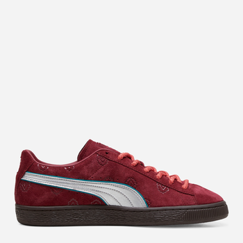 Sneakersy męskie zamszowe Puma Suede 2 ONE PIECE 396521-01 46 (11UK) Bordowe (4099686257507)