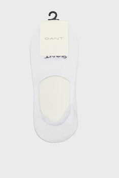 Чоловічі білі сліди (2 пари) INVISIBLE SOCKS 2 PACK Gant 40-42 9960257