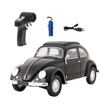 Машинка на радиоуправлении WPL D62 mini Beetle 1/16 RTR CDX Black