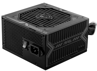 Блок питания 750 Вт, MSI MAG A750BN PCIE5 Black, 80+ Bronze, Active PFC