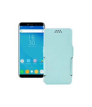 Чохол-книжка з екошкіри для телефону Oukitel C8 Небесний