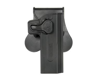 Кобура страйкбольна для Hi-Capa — Black [Amomax]