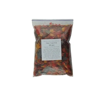 Корм AquariaLand Tropical Fish Flakes 100 г, хлопья для всех декоративных рыб