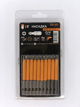 Насадка РН2*70мм, 1/4", CrV "LEVTOOLS" 501-017